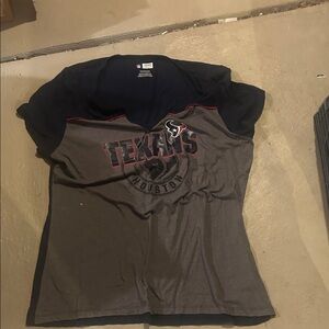 Houston Texans Gray and Black T-Shirt size 3 XL